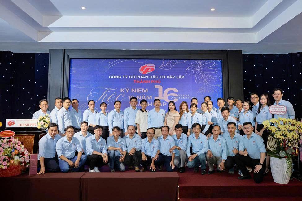 LỄ KỶ NIỆM 16 NĂM NGÀY THÀNH LẬP CÔNG TY